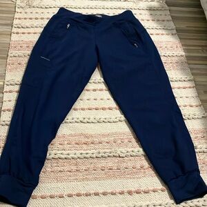 Healing hands navy blue xsp scrub pants